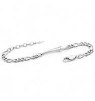 Bracciale Cesare Paciotti Uomo in Argento JPBR2233B - JPBR2233B